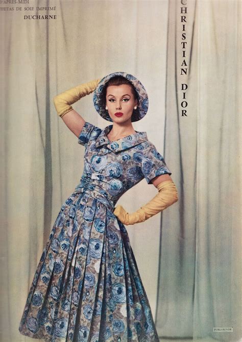 1957 dior|christian Dior vintage fashion.